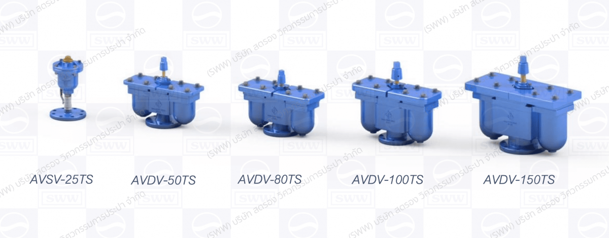 ประตูระบายอากาศ Air Relief Valve มอก.1368